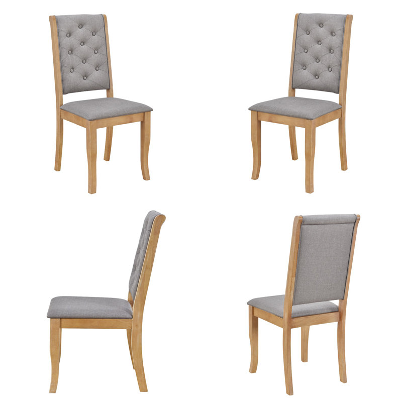 August Grove® Aoki 6 Piece Trestle Dining Set Wayfair